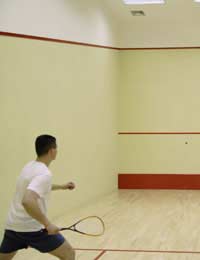 service Return Footwork Racket